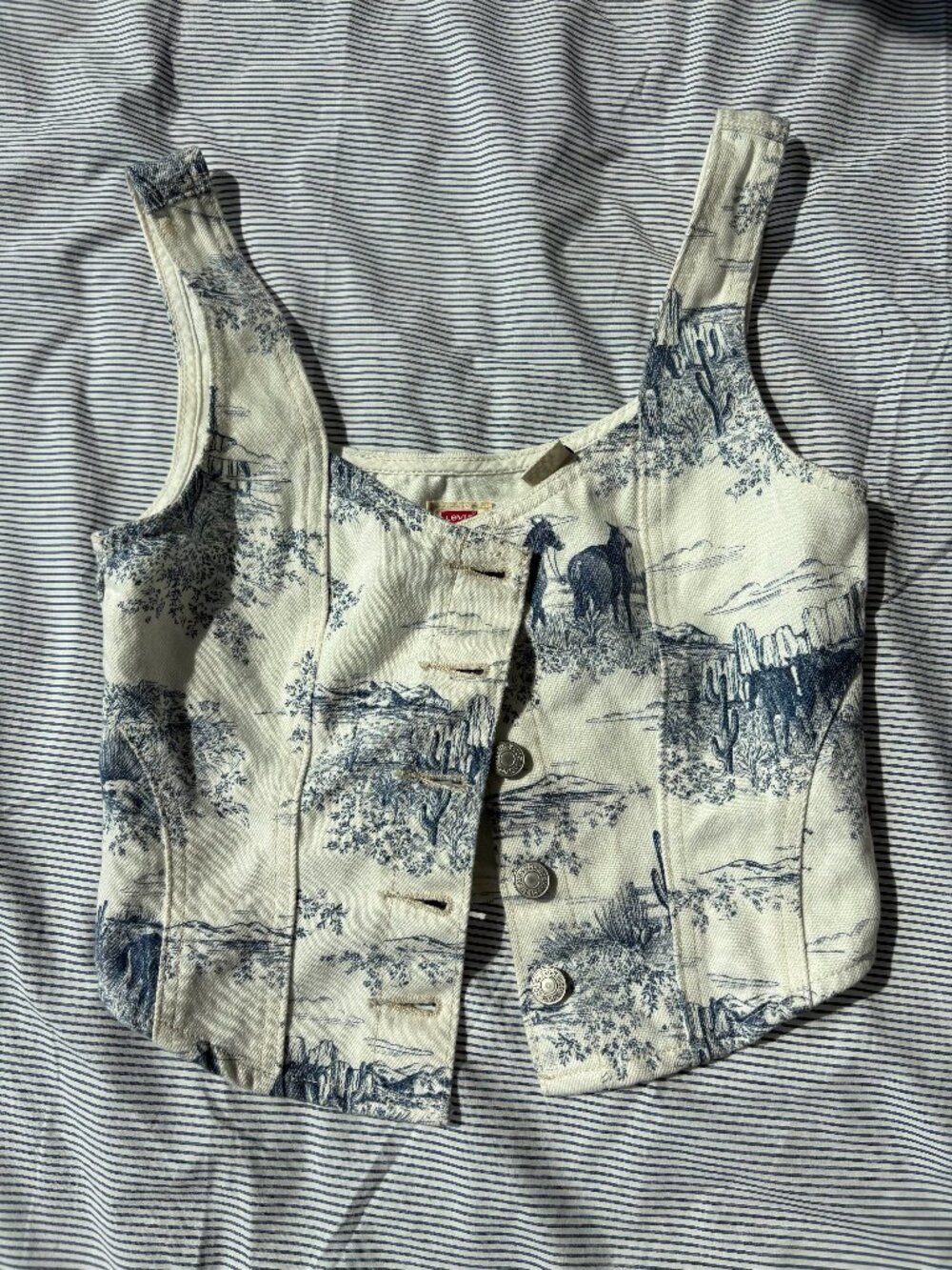 (BWT) LEVIS CORSET TOP